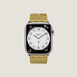 Band Apple Watch Hermes Single Tour 45 mm Jumping | Hermès USA